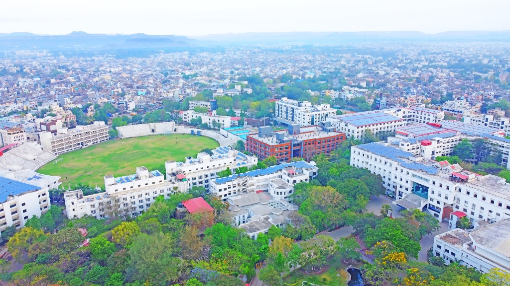 MGM University Aerial Panoramic View